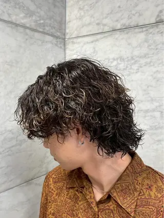 メンズ 京都駅メンズサロン マッシュのヘアスタイル