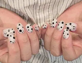 ネイル By moonネイル 🌷ワンホン/韓国風のネイルデザイン