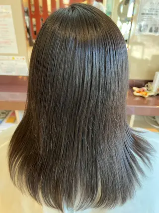 セミロング weve タチバナのヘアスタイル