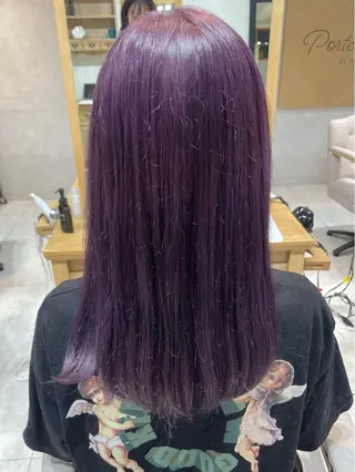 ロング カラー 白井 雪乃のヘアスタイル