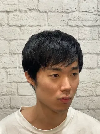 ミディアム 💈メンズカット 💈大岩暉弥のヘアスタイル