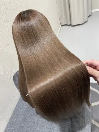 ロング カラー ツヤ髪の匠/髪質改善 山本晃太のヘアスタイル