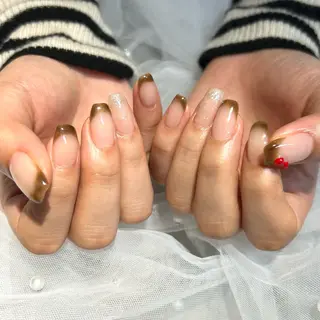 ネイル BULLION ☁️kurumi☁️のネイルデザイン