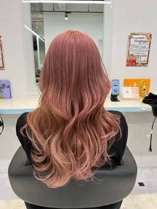 ロング カラー ブリーチカラー 🩵MIZUKIのヘアスタイル