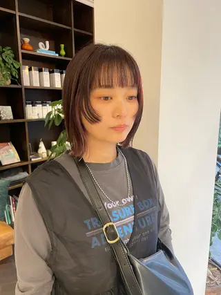 ミディアム ボブ/レイヤーカット sumireのヘアスタイル