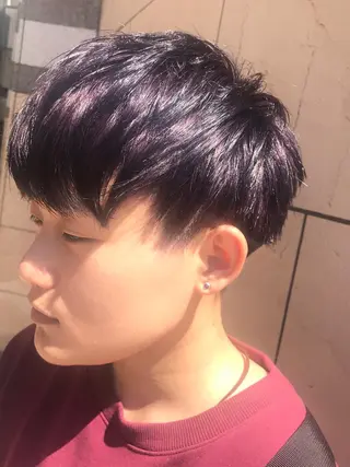 ショート カラー メンズ Vir by browのヘアスタイル