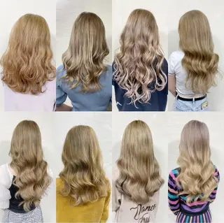 ロング カラー ヘアアレンジ 髪質改善【縮毛矯正】 北千住 田邉 澪のヘアスタイル