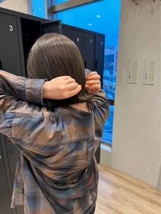 ミディアム カラー 艶カラー 🎀良川琴奈のヘアスタイル