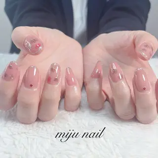 ネイル ❁miju nail 大人上品/自爪育成のネイルデザイン