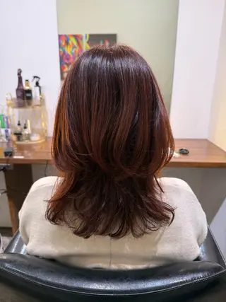 セミロング EFFACE 鴻巣2号店 おかだのヘアスタイル