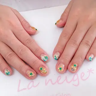 ネイル La neige* yuki 🐩🌙のネイルデザイン