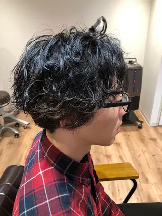 ショート パーマ Live店長 yumenaのヘアスタイル