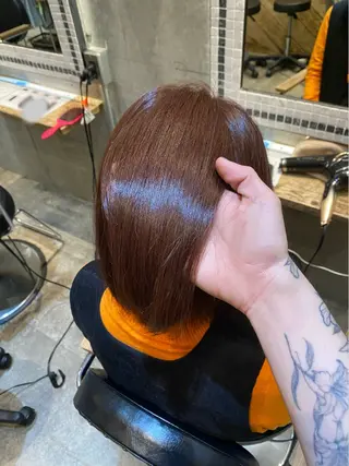 ロング カラー ヘアアレンジ 【ブリーチはお任せ】 ハイトーン✨yuraのヘアスタイル