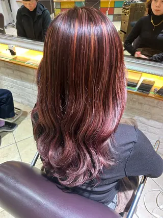 カラー momoha 『モテヘア🍓』のヘアスタイル