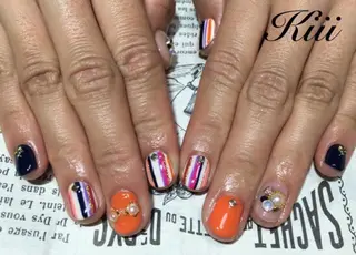ネイル kiii.__ ✴︎*のネイルデザイン