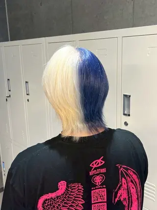 カラー メンズ 🦋ハイトーン×ア レンジ💫Leenaのヘアスタイル