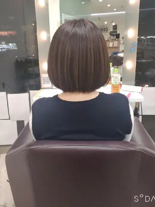 ショート カラー 髪質改善/白髪ぼかし SHIONのヘアスタイル