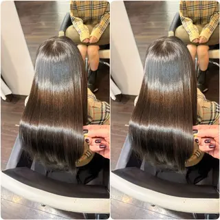 ロング カラー 🌹ULTOWA🌹 髪質改善/縮毛/店長のヘアスタイル