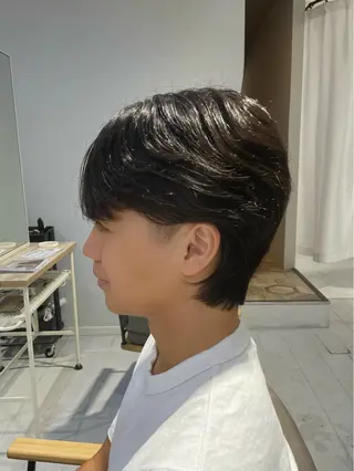 ショート パーマ メンズ メンズカット/ニュア ンスパーマkaitoのヘアスタイル