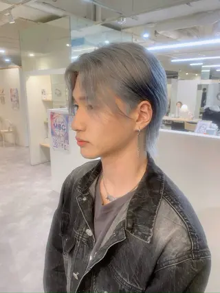 カラー メンズ 黒田 雄斗のヘアスタイル