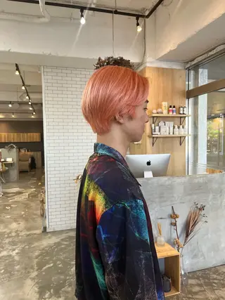 メンズ デザインカラー /るあんのヘアスタイル