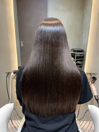 ロング カラー 八幡 空乃のヘアスタイル