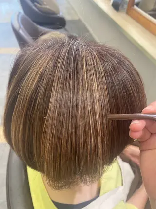 ショート ボブ🫧透明感カラー 💎Sayakaのヘアスタイル