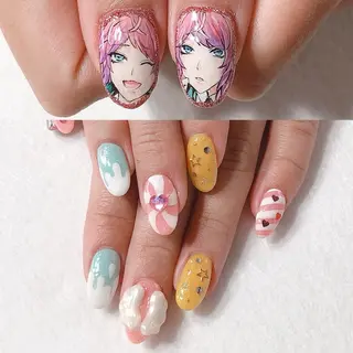 ネイル 東 千夏のネイルデザイン