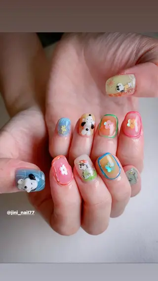 ネイル ジニ ネイルのネイルデザイン