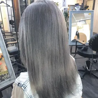 セミロング カラー WEST OLAND 安藤のヘアスタイル