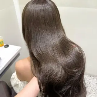 ロング カラー モテ韓国ヘア/ レイヤー🤍RIKAのヘアスタイル