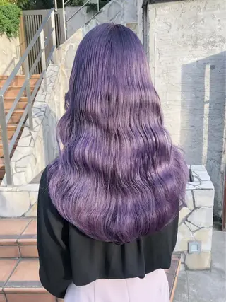 ロング カラー ヘアアレンジ Bob&ハイトーン 専門家CHIHIROのヘアスタイル