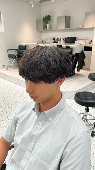 メンズ そら/Ace栄 スパイキー/パーマのヘアスタイル