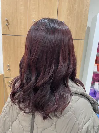 セミロング 小武海 俊太のヘアスタイル
