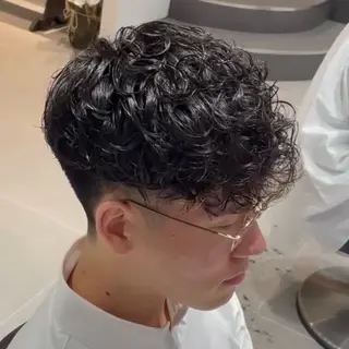 メンズ メンズ専門/パーマ 特化/栄/北出瑞貴のヘアスタイル