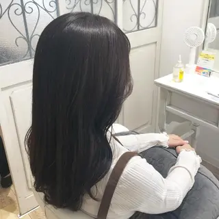 セミロング カラー ヘアアレンジ ✨🌿大人可愛い愛さ れhair🌿✨松本のヘアスタイル