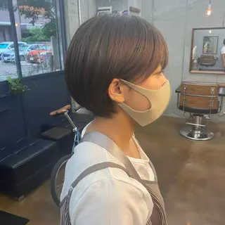 ショート ハイトーン/デザイン hirokiのヘアスタイル