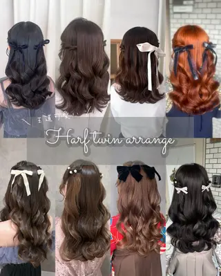 ヘアアレンジ 垢抜けヘアメイク🫧 JURI🪽のヘアスタイル