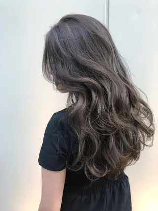 ロング カラー 当日予約OK⭕️ 佐藤太一のヘアスタイル