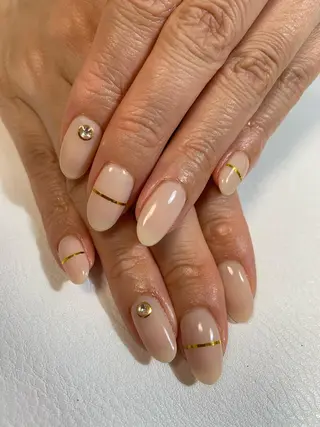 セミロング ネイル nailアクイール morishitaのネイルデザイン