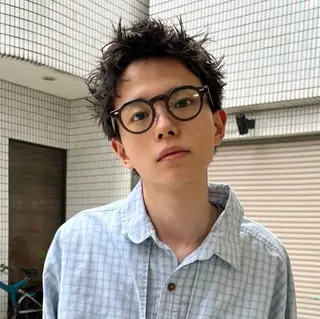 ショート パーマ メンズ スパイキーショート/ メンズヘア/hugeのヘアスタイル