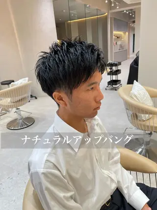 メンズ 大人メンズパーマ メンズ特化　萱原大幹のヘアスタイル
