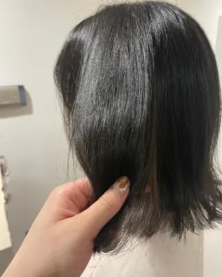 カラー 透明感カラー/顔周り レイヤー/髪質改善のヘアスタイル