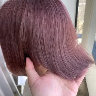 ショート カラー ✅ケアブリーチ✅ トヨオカ ノブヒデのヘアスタイル