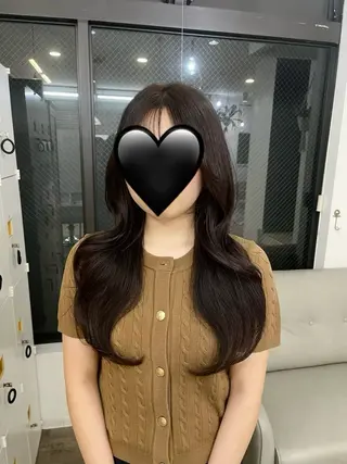 ロング miyuu🐈‍⬛ レイヤー/韓国風ヘアのその他イメージ