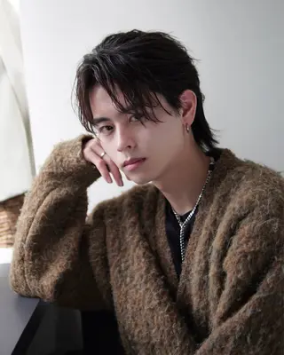 ミディアム メンズ メンズ/心斎橋 /韓流/藤本理希のヘアスタイル