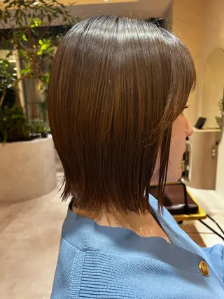 ミディアム Ha naのヘアスタイル