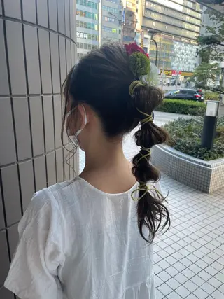 ヘアアレンジ FRAME ASUKAのヘアスタイル
