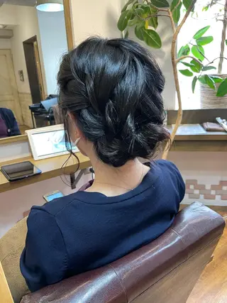 ヘアアレンジ 💖透明感カラー💖 mayukoのヘアスタイル