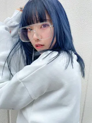 ロング nessヤマサキ リュウタのヘアスタイル